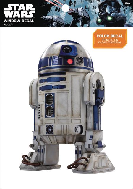 STAR WARS R2-D2 WINDOW DECAL (C: 1-1-0)