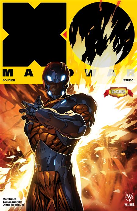 X-O MANOWAR #1 DCBS EXC COVER