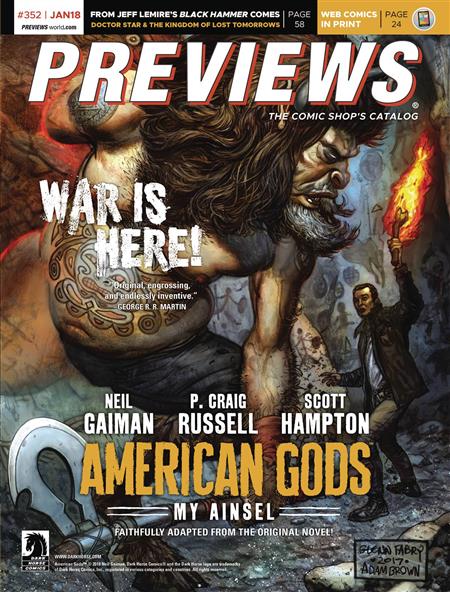 PREVIEWS #354 MARCH 2018 (Net) * Includes a FREE Image Plus