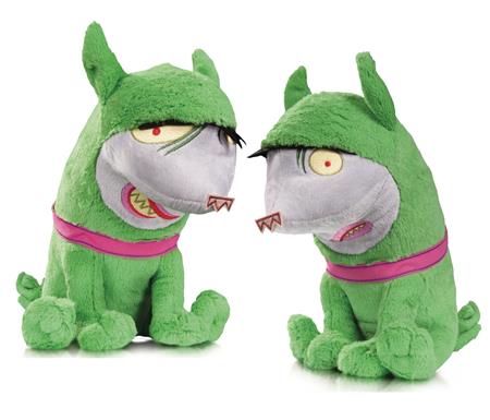 DC SUPER PETS CRACKERS & GIGGLES PLUSH TOY 2 PACK