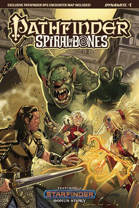 PATHFINDER SPIRAL OF BONES #1 (OF 5) CVR A GALINDO