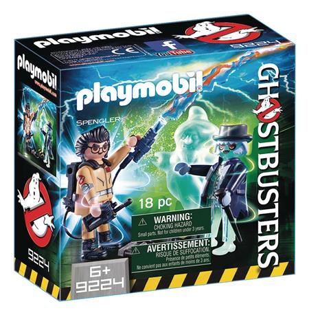 PLAYMOBIL GHOSTBUSTERS SPENGLER & GHOST PLAY-SET (Net) (C: 1