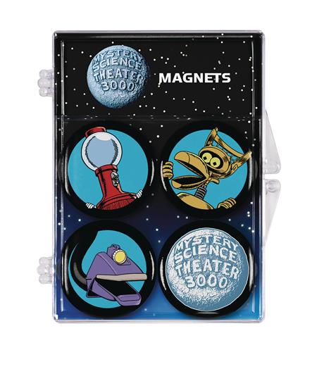 MYSTERY SCIENCE THEATER MAGNET 4-PACK (C: 0-1-2)