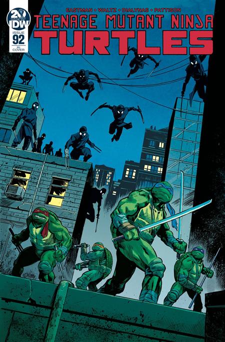 TMNT ONGOING #92 10 COPY INCV WALSH (Net)