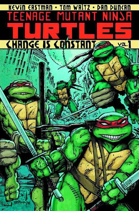 TMNT ONGOING TP VOL 01 CHANGE IS CONSTANT (C: 1-0-0)