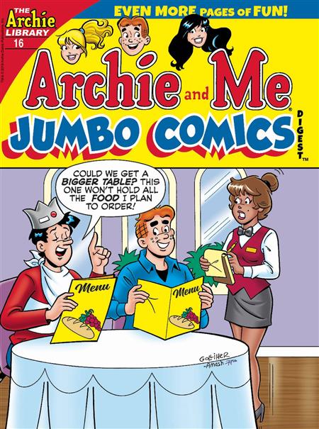 ARCHIE AND ME JUMBO COMICS DIGEST #16