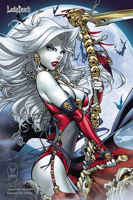 LADY DEATH APOCALYPTIC ABYSS #2 (OF 2) PAUL GREEN PREM FOIL