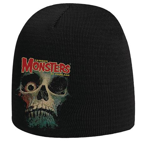 FAMOUS MONSTERS FEARBOOK SKULL BEANIE