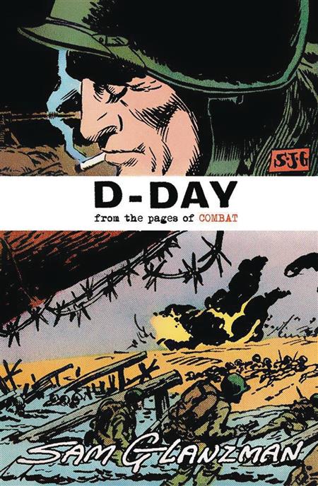 D DAY FROM PAGES OF COMBAT ONE SHOT GLANZMAN CVR