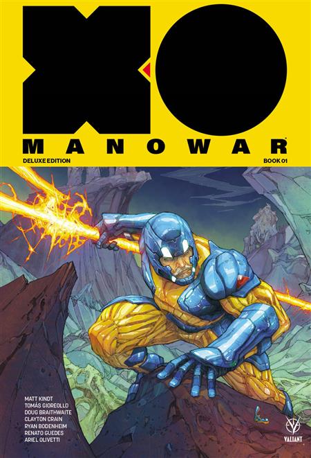 X-O MANOWAR (2017) MATT KINDT DLX HC VOL 01 (C: 0-1-2)