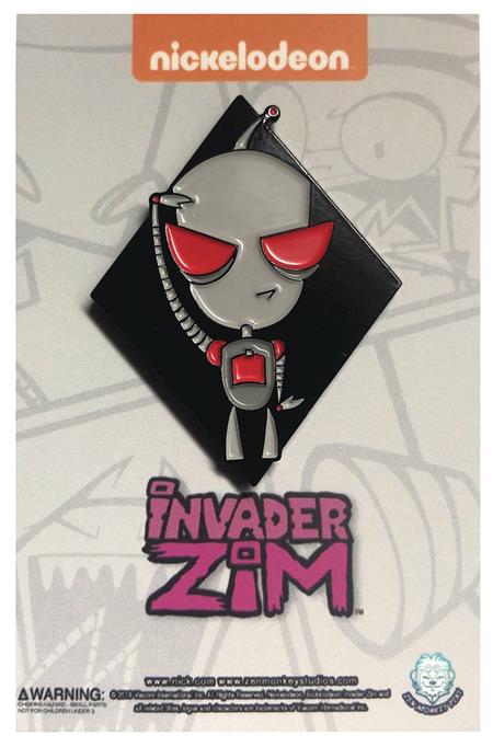 INVADER ZIM BATTLE READY GIR PIN (C: 1-1-2)