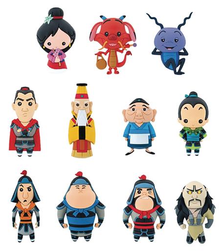 DISNEY MULAN 3D FIGURAL KEYRING 24PC BMB DIS (C: 1-1-2)