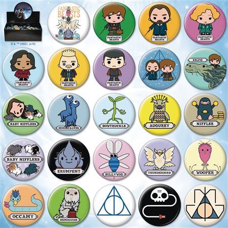 FANTASTIC BEASTS 2 CHARMS 144PC BUTTON DIS (C: 1-1-2)