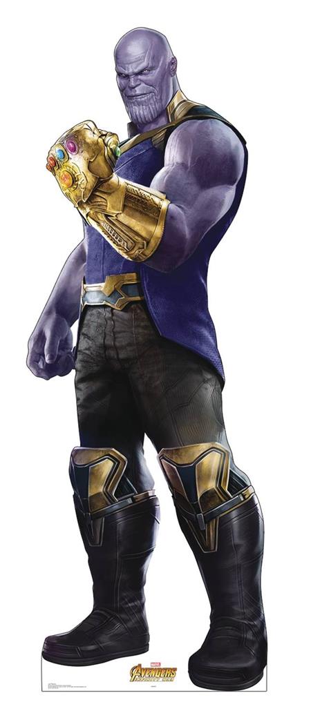 MARVEL INFINITY WAR THANOS LIFE-SIZE STAND UP (C: 1-1-2)