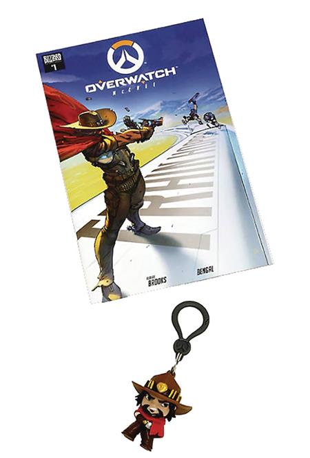 OVERWATCH MCCREE COMIC & BACKPACK HANGER BUNDLE (C: 1-1-2)