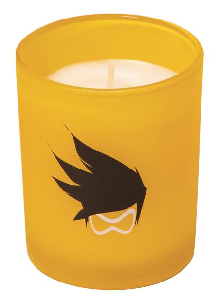 OVERWATCH TRACER GLASS VOTIVE CANDLE (C: 1-1-2)