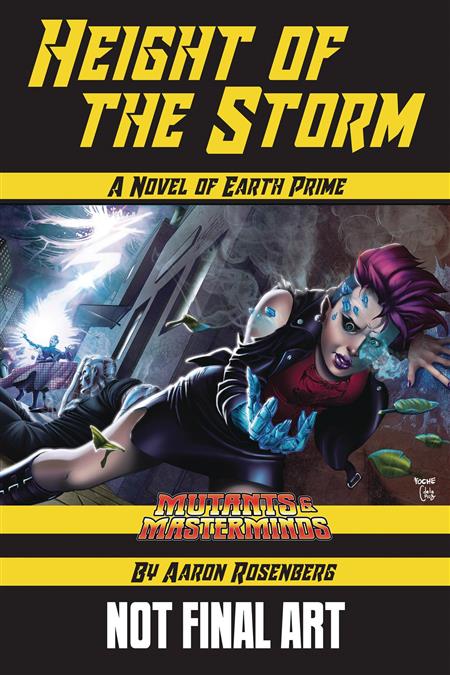 HEIGHT OF THE STORM MUTANTS AND MASTERMINDS PROSE NOVEL