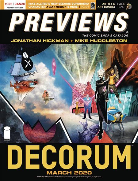 PREVIEWS #378 MARCH 2020 * Includes a FREE DC Previews