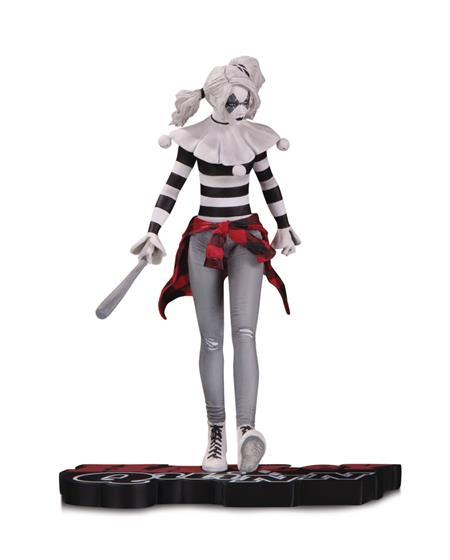 Harley Quinn Red White And Black By Steve Pugh Statue - Discount