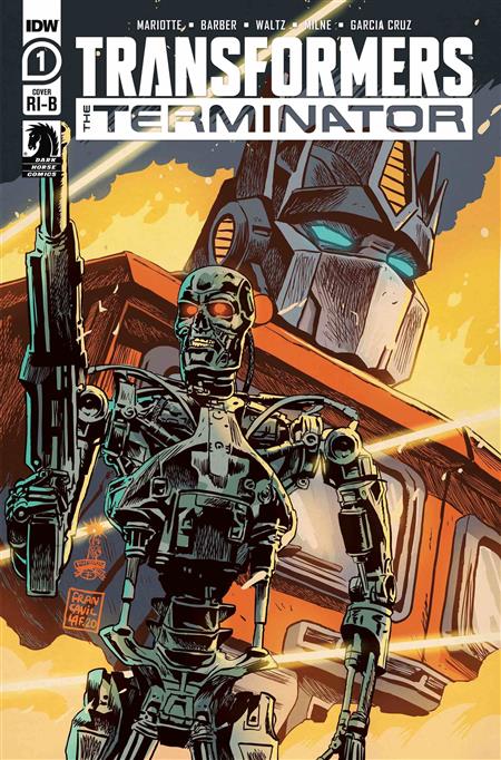 TRANSFORMERS VS TERMINATOR #1 25 COPY INCV (Net) (C: 1-0-0)