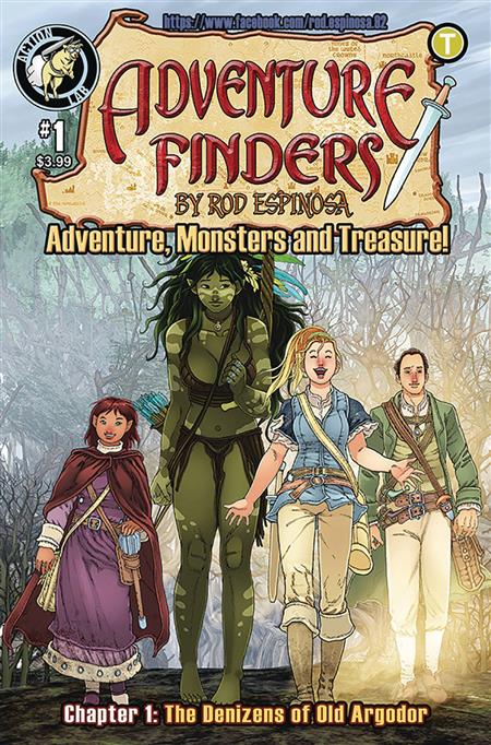 ADVENTURE FINDERS VOL 3 #1