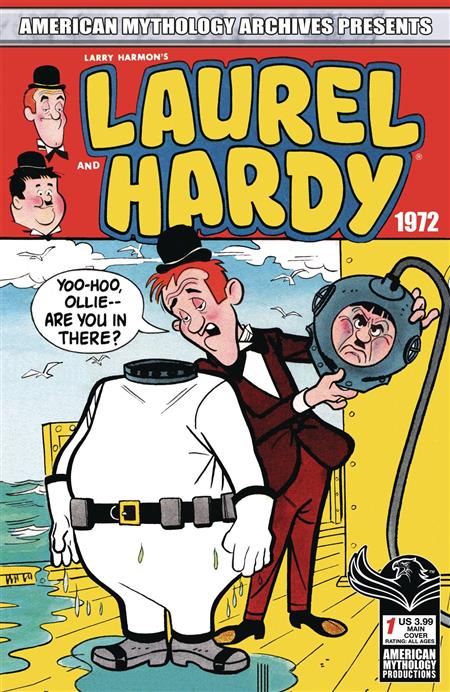 AM ARCHIVES LAUREL AND HARDY 1972 #1 CVR A CLASSIC