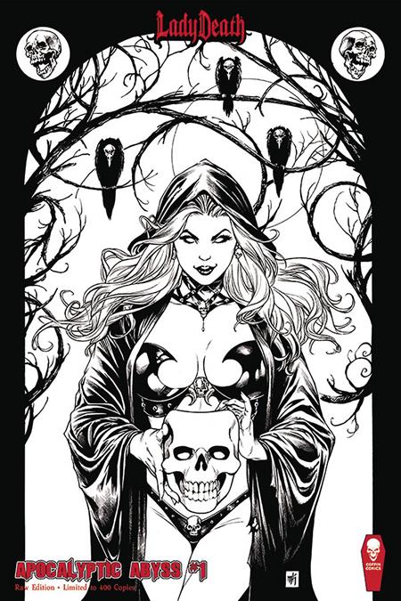 LADY DEATH APOCALYPTIC ABYSS #1 (OF 2) RAW ED (MR) (C: 0-1-0