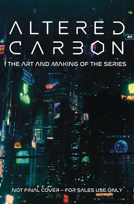 ALTERED CARBON ART AND MAKING THE SERIES HC