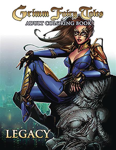 GRIMM FAIRY TALES ADULT COLORING BOOK LEGACY