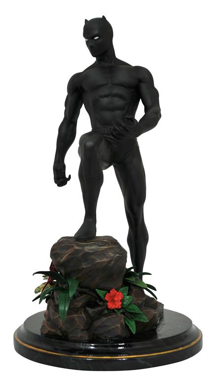 MARVEL PREMIER COLLECTION COMIC BLACK PANTHER STATUE (C: 1-1