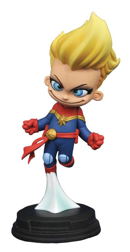 MARVEL ANIMATED CAPTAIN MARVEL STATUE (C: 1-1-2)