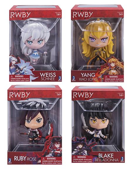 RWBY 8PC COLLECTIBLE BOXED FIGURE W3 ASSORTMENT (C: 1-1-2)