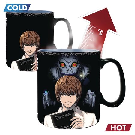 DEATH NOTE KIRA & L HEAT CHANGE MUG (C: 1-1-2)