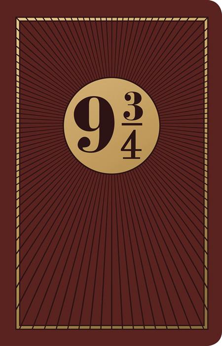 HARRY POTTER PLATFORM NINE AND THREE QUARTERS JOURNAL (C: 1-