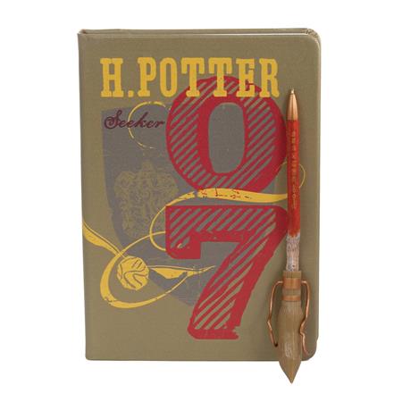 HARRY POTTER SEEKER JOURNAL & FIREBOLT PEN (C: 1-0-1)