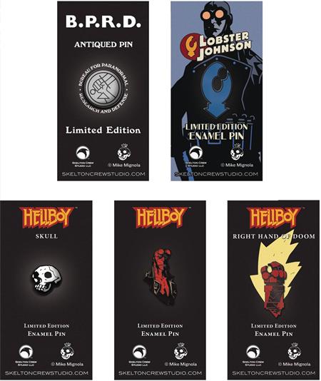 HELLBOY LTD ED ENAMEL PIN 10PC ASST (C: 1-1-1)