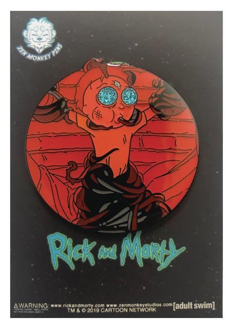 RICK AND MORTY DEATH CRYSTAL MORTY IN FORTRESS PIN (C: 1-1-2