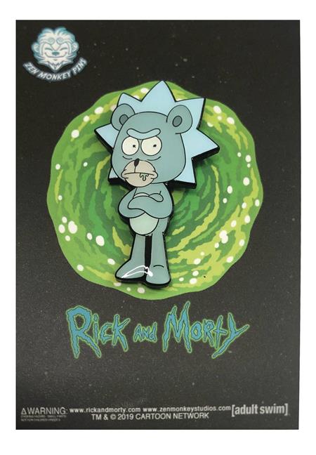 RICK AND MORTY TEDDY RICK PIN (C: 1-1-2)