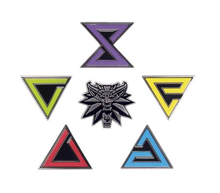 WITCHER ENAMEL PIN SET