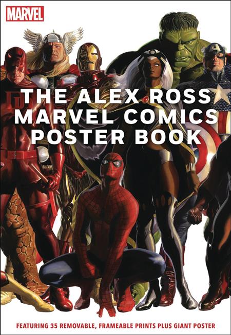 ALEX ROSS MARVEL COMICS POSTER BOOK SC (C: 0-1-1)