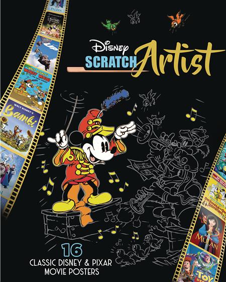 DISNEY SCRATCH ARTIST CLASSIC DISNEY PIXAR MOVIE POSTERS (C: