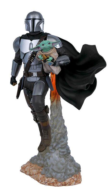 STAR WARS MILESTONES MANDALORIAN & CHILD STATUE (C: 1-1-2)