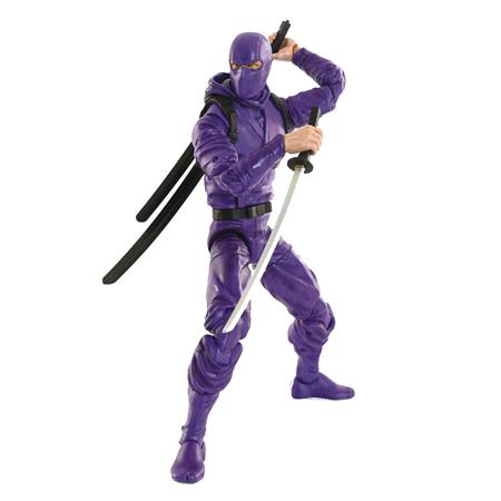 ARTICULATED ICONS BASIC NINJA PURPLE 6IN AF (Net) (C: 0-1-2)