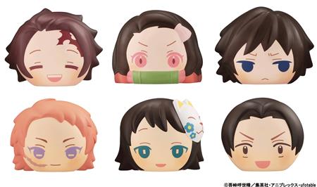 DEMON SLAYER KIMETSU V4 FLUFFY SQUEEZE BREAD 6PC BMB DS (C: