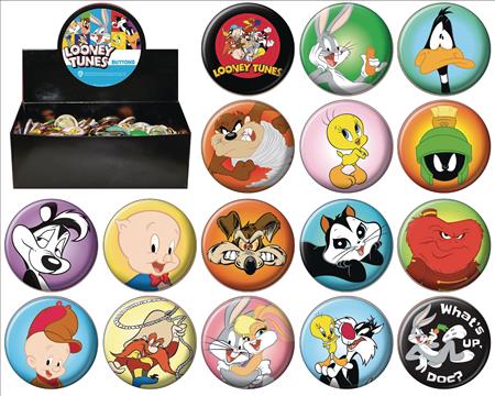 LOONEY TUNES 144PC BUTTON ASST DIS (C: 1-1-2)