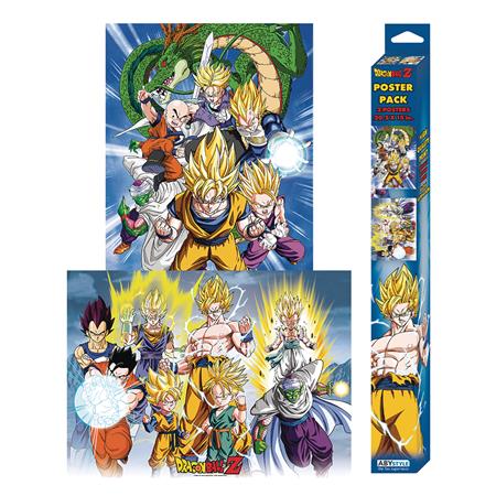 DRAGON BALL Z GROUP POSTER 2PC SET