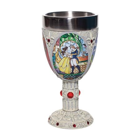 DISNEY BEAUTY AND THE BEAST DECORATIVE GOBLET (C: 1-1-2)