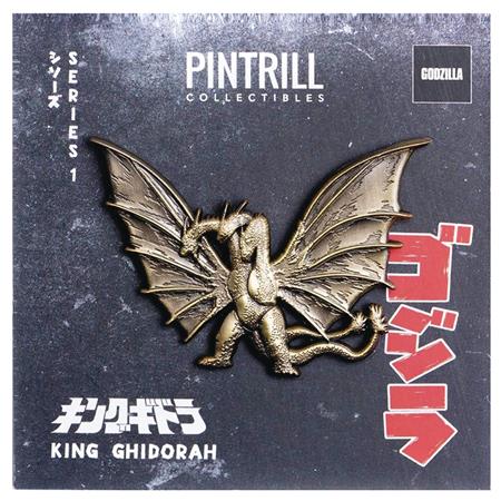 Godzilla Series 1 King Ghidorah Enamel Pin (C: 1-1-2) - Discount