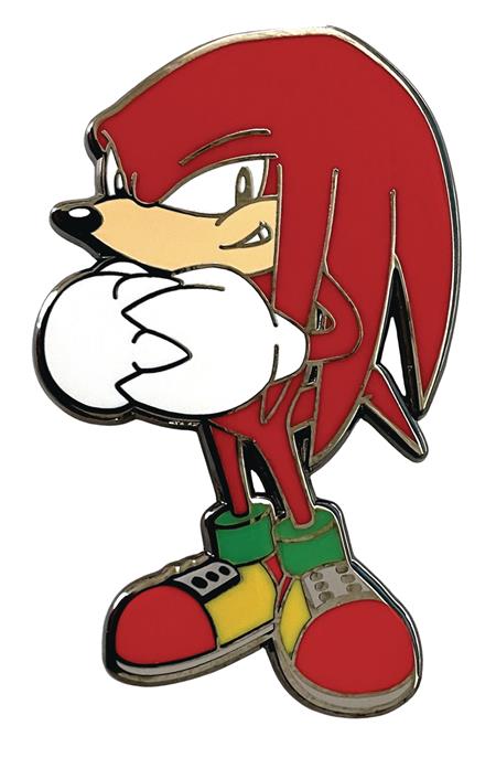 SONIC THE HEDGEHOG KNUCKLES PIN (C: 1-1-2)