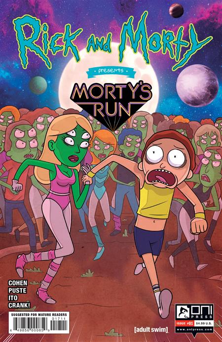 RICK AND MORTY PRESENTS MORTYS RUN #1 CVR A PUSTE